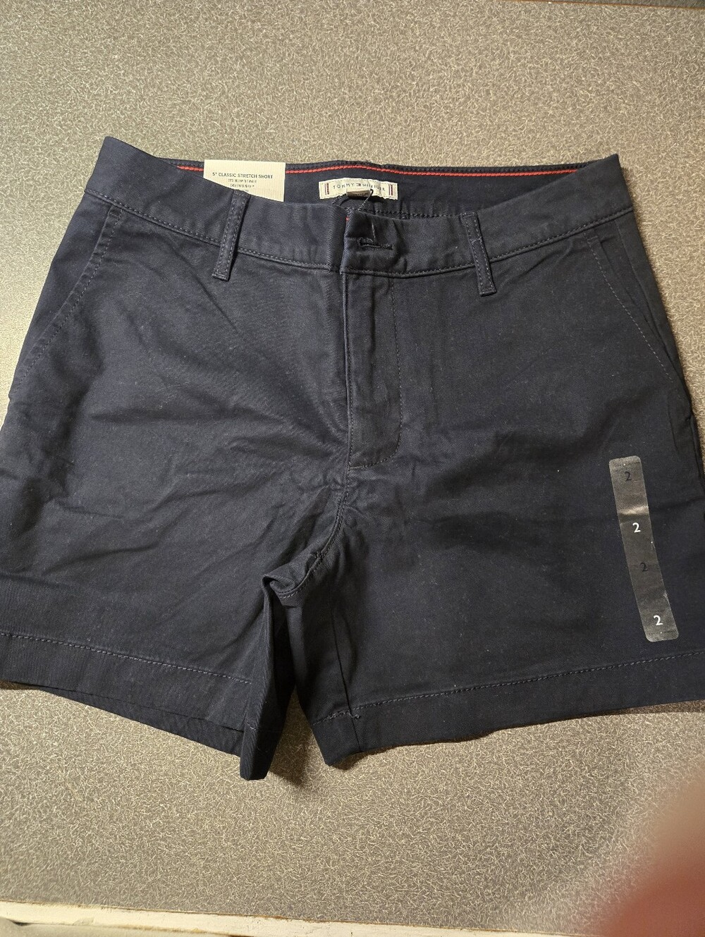 Tommy Hilfiger  Black Chino Shorts